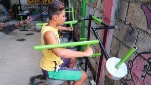 'My Homemade Gym Equipment - Cool Gym Ideas!'