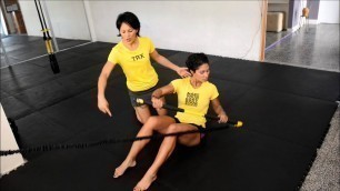 'Fitness Culture Minute: TRX Rip Trainer (obliques exercise)'