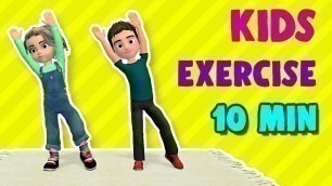 'Kids Exercise: Burn Fat in 10 Minutes!'