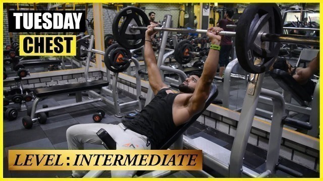 'Complete Chest Workout For Mass | Nikhil Nautiyal Fitness'