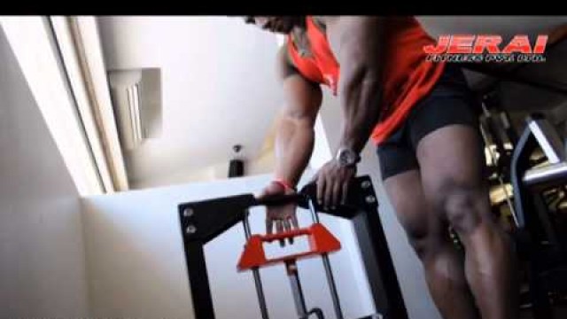 'FOREARMS BY SANGRAM CHOUGULE ON JERAI FITNESS EQUIPMENT'