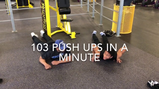 'Leg Routine + Push Up Challenge (Planet Fitness)'
