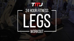 'Legs Workout | In The Gym With Team MassiveJoes | 24 Hour Fitness | 3 Sep 2017'