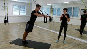 'SLING TRAINER | Muskelaufbau Workout | ARME + SCHULTER | einfach erklärt | von www.eaglefit.de'