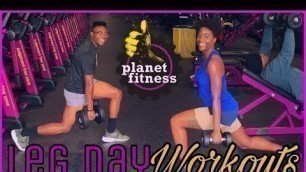 'Legs and Glutes Vlog with Makaila Elle | Workouts for Beginners | Planet Fitness'