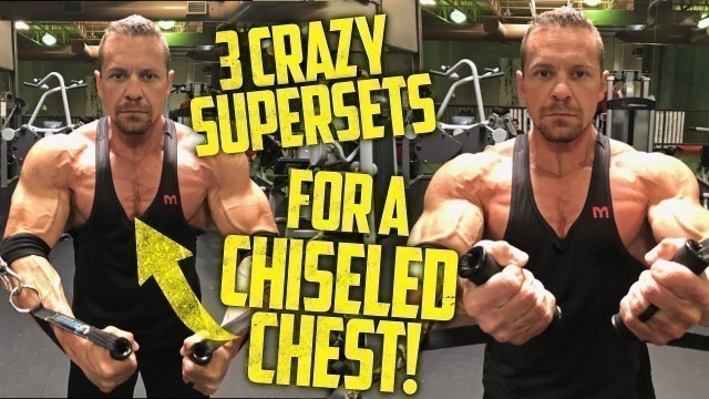 '3 Crazy Supersets For a Chiseled Chest | Tiger Fitness'