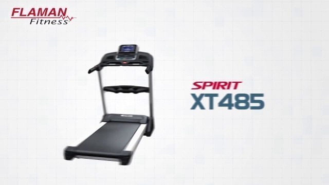 'Spirit XT485 Treadmill - Flaman Fitness'