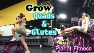 'Grow Your Quads/Glutes Workout at Planet Fitness | SAAVYY'