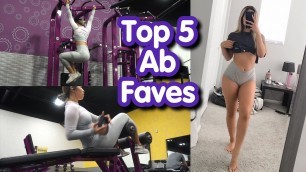 'MY FAVE AB EXERCISES AT PLANET FITNESS | Saavyy'