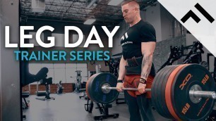 'Leg Workout Athlete Style (Rest Pause for Strength) | Trainer Series'