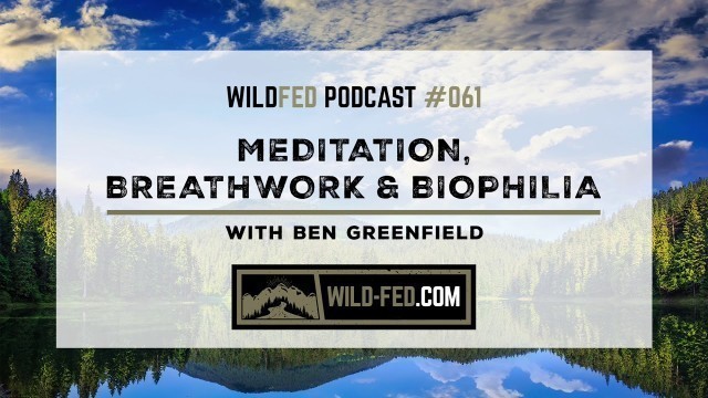 'Meditation, Breathwork & Biophilia with Ben Greenfield — WildFed Podcast #061'