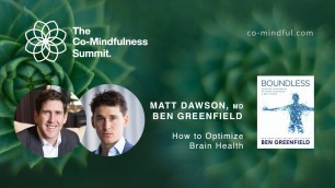 'Matt Dawson, M.D. &  Ben Greenfield - How to Optimize Brain Health with Founder of Wild Health'