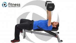 'Upper Body Split Workout - Chest and Triceps Mass Building Workout'