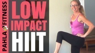 'Bodyweight CARDIO HIIT Modified for LOW IMPACT | 20 Minute Home Workout without Jumping'