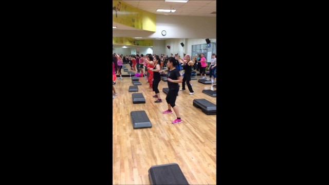 'Zumba STEP Launch Cypress 24 Hour Fitness 01-25-14 with Terence Cruz'