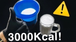 'Der ULTIMATIVE 3000Kcal Shake zum ZUNEHMEN! #3000KcalChallenge'