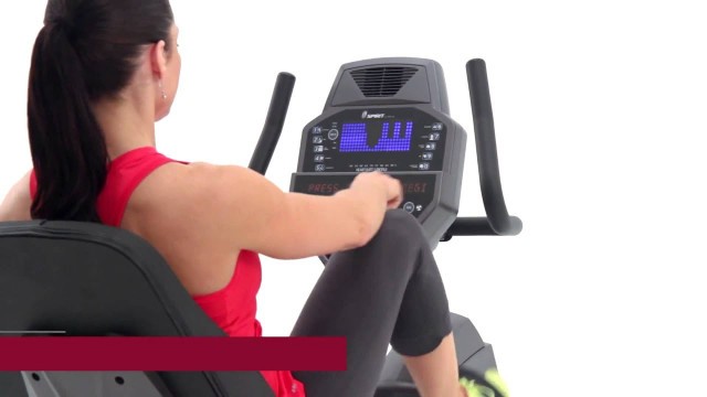 'Spirit CR800 Recumbent Bike | Fitness Direct'