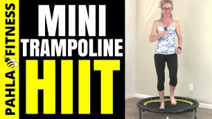 '20 Minute Mini TRAMPOLINE HIIT for RUNNERS | Super Fun CARDIO, AGILITY + BALANCE Workout'