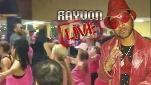 'RAYVON sings \"Angel\" for a Zumba Party @ 24 HOUR FITNESS - LIVE DANCEHALL REGGAE'