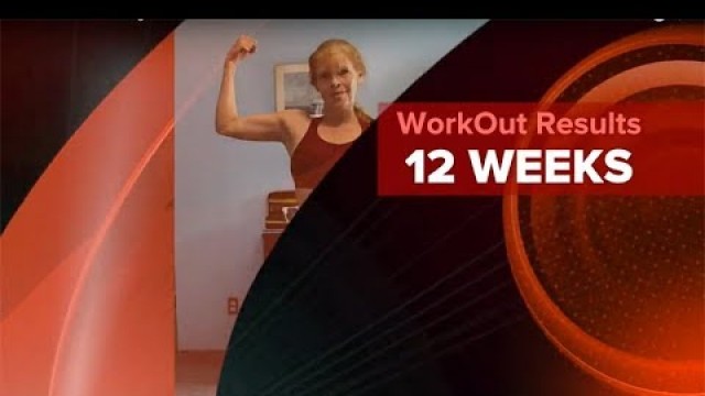 'Planet Fitness Workout Progress - 12 Weeks'