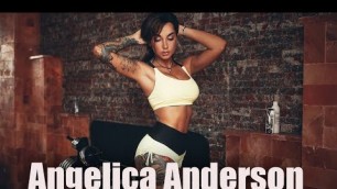 'Angelica Anderson Fitness Tattoo Model'