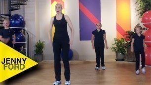 'KIDS Marching WORKOUT 2 of 2 FITNESS EXERCISE - JENNY FORD'