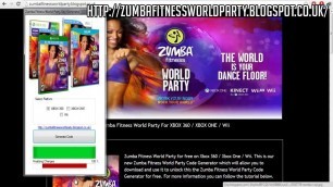 'Zumba Fitness World Party Keygen For XBOX 360 / XBOX ONE / Wii'