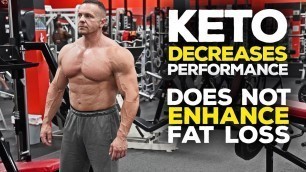 'Keto DECREASES Performance and Does NOT Enhance Fat Loss? | Tiger Fitness'