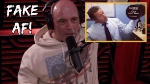 'Joe Rogan is Wrong About Chris Cuomo 100 Lb Dumbbell! (Obvious Fake Weights)'