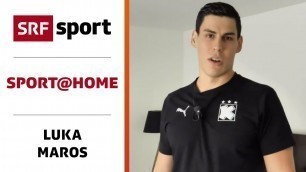 'Handball-Workout für Schulter, Rumpf & Beine mit Luka Maros - Sport@home - Folge 10'