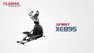 'Spirit XE895 Elliptical - Flaman Fitness'