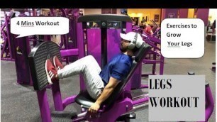 'Legs workout for beginners in planet fitness'