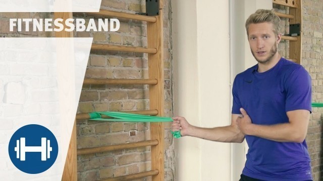 'Übungen für das Training mit Fitnessband | Fitness & Kraftsport | Sport-Thieme'