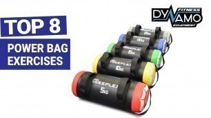 'Power Bag Workout Top 8 Exercises - Dynamo Fitness Equipment'
