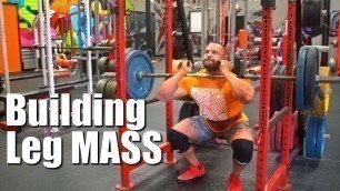'CPO LEGS | BUILDING LEG MASS with Dymatize | Tiger Fitness'