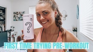 'I TRIED PRE-WORKOUT FOR THE FIRST TIME | + Naked Harvest Review'