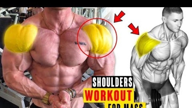 'Best 8 Shoulder Workout for Mass - Fitness Gym'