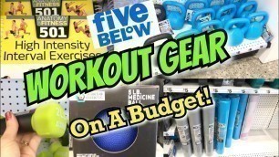 'Five Below SHOP WITH ME Workout & Fitness Gear On A Budget!'
