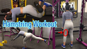 'HAMSTRING Exercises at Planet Fitness | Target Your BACK LEG'