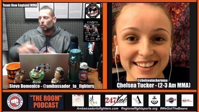 '\"Charming\" Chelsea Tucker - (2-3 Am MMA) - Combat Zone 72 - Interview'