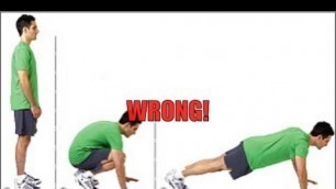 'Burpee Exercise - How to do Perfect Burpees'