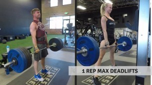 'FITNESS CULTURE WORKOUT: Max Deadlifts'