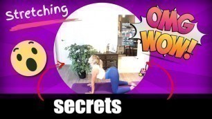 'Stretching secrets in 10 Mins = fitness culture'