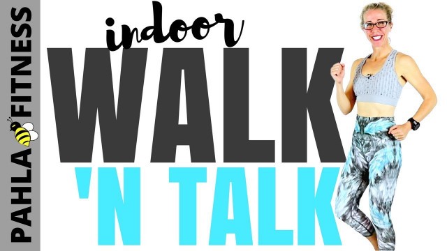 'INDOOR WALK with Pahla B | 10 Minute WALKING Workout | How Many Calories are you REALLY Burning?'