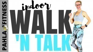 'INDOOR WALK with Pahla B | 10 Minute WALKING Workout | How Many Calories are you REALLY Burning?'