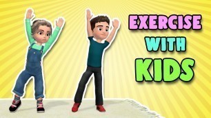 'Exercise With Kids: Active Physical Workout'