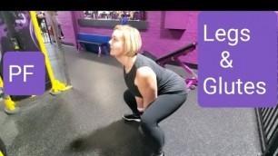 'Legs and Glutes Workout -  Jens Workout at Planet Fitness [HD]'