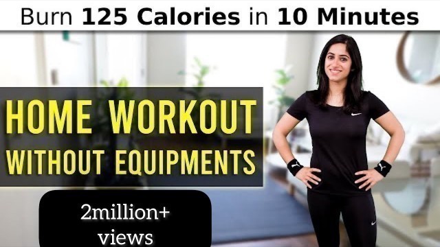 '10-Minute HOME WORKOUT | No Equipment Full Body Exercise | GunjanShouts'