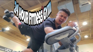 '24 HOUR Fitness gym'