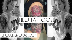 'New Tattoo | FULL Shoulder Workout (Inspired by Whitney Simmons)'